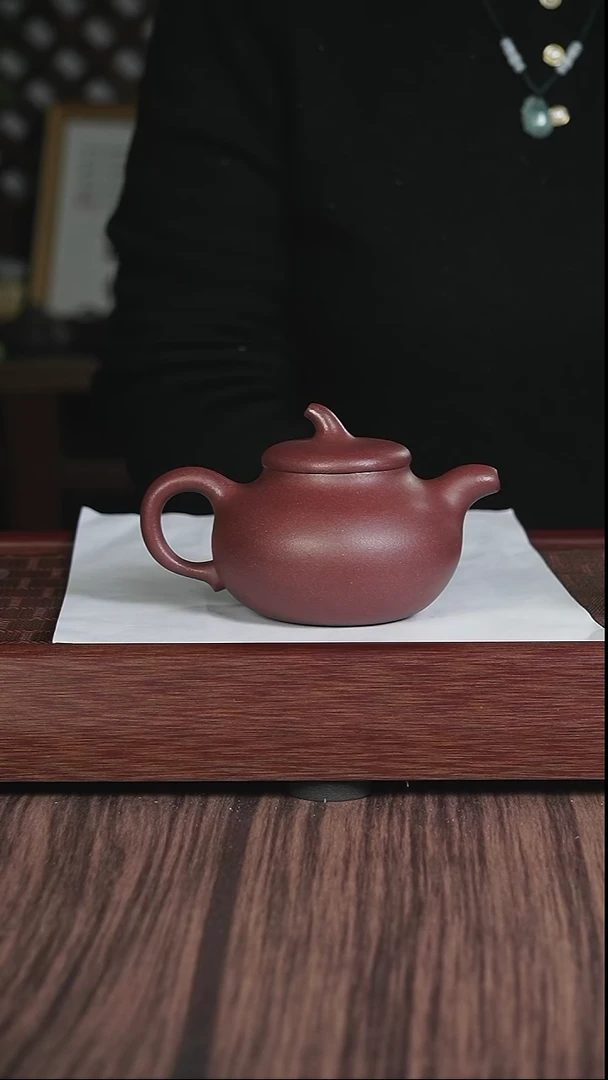 【闪购商品】紫砂茶壶底槽清  茄瓜