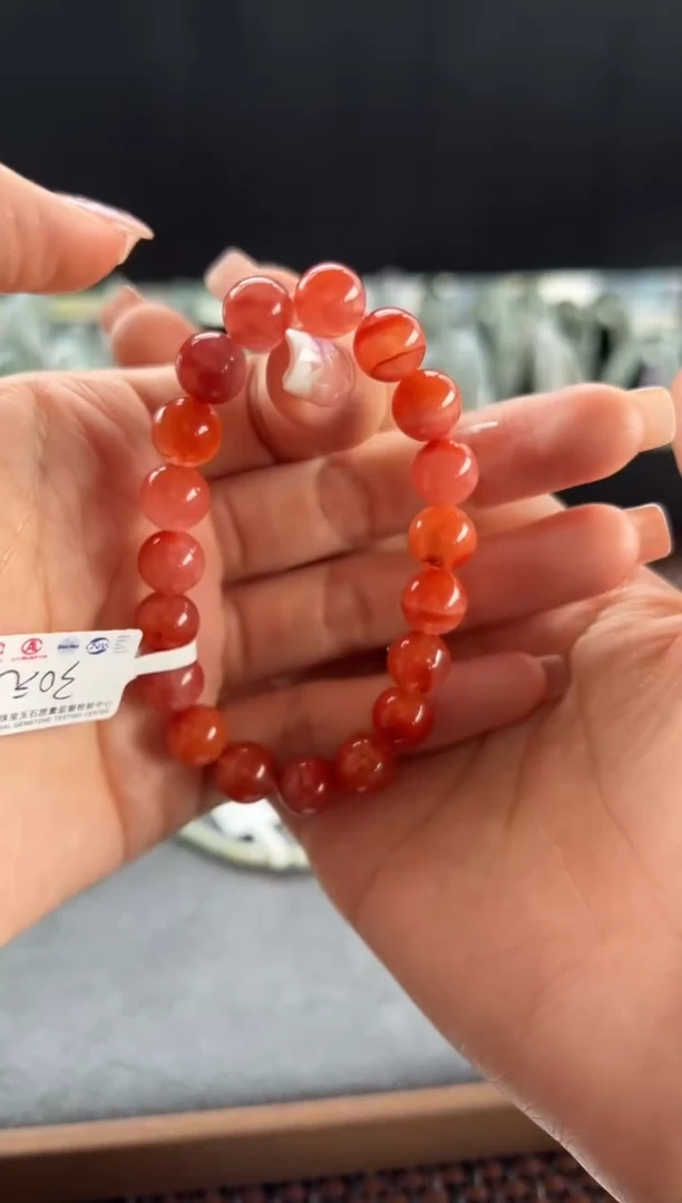 【闪购商品】南红玛瑙手串未镶嵌77号