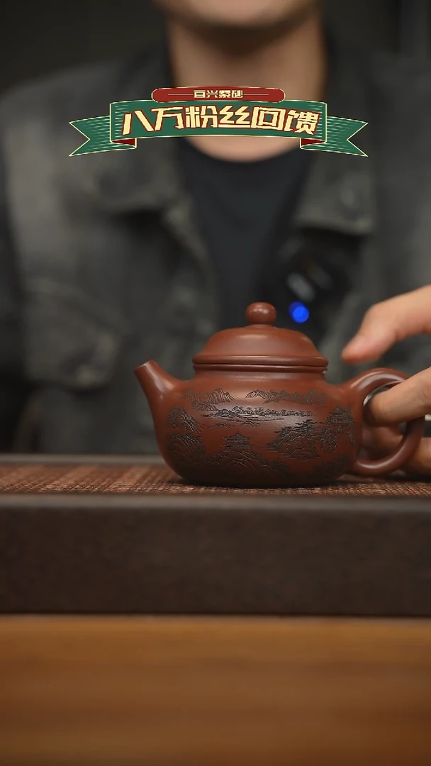 茶壶紫砂宜兴原矿紫砂壶容量260cc