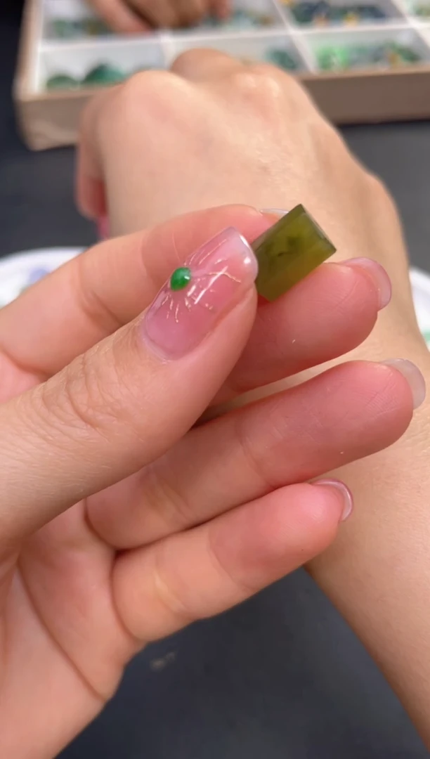 未镶嵌定制翡翠薇*啊A277