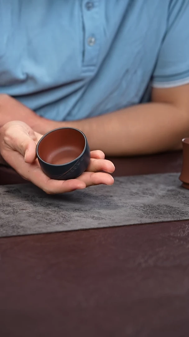 茶杯紫砂紫砂粉浆主人杯