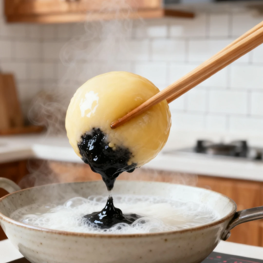 【到手80个】大黄米汤圆黑芝麻口味香甜软糯代餐早餐LJX