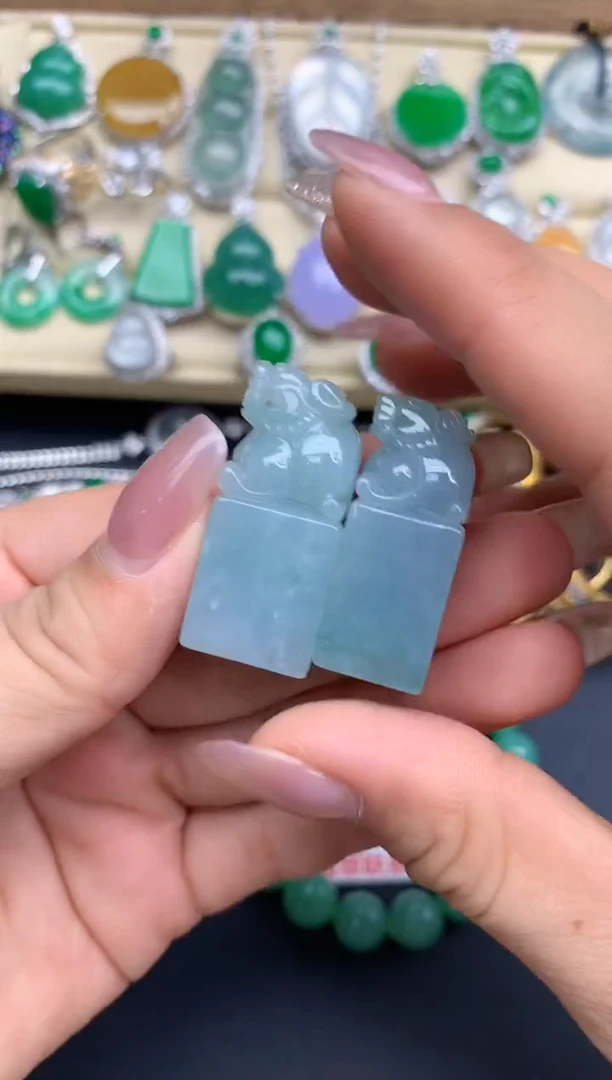 颈饰未镶嵌翡翠125-中国好珍宝