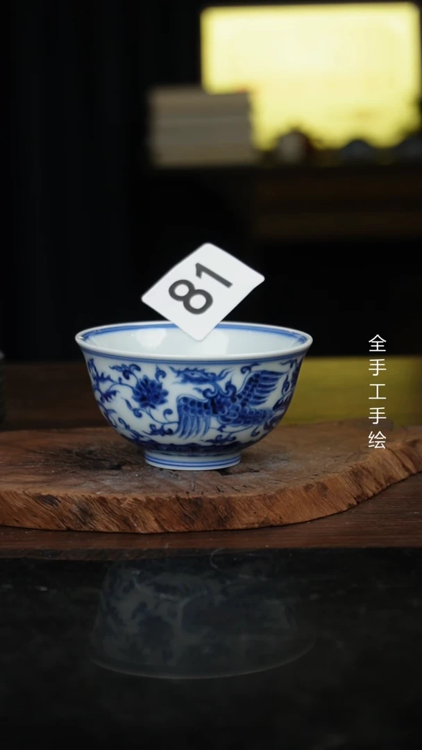 杯景德镇手工手绘陶瓷