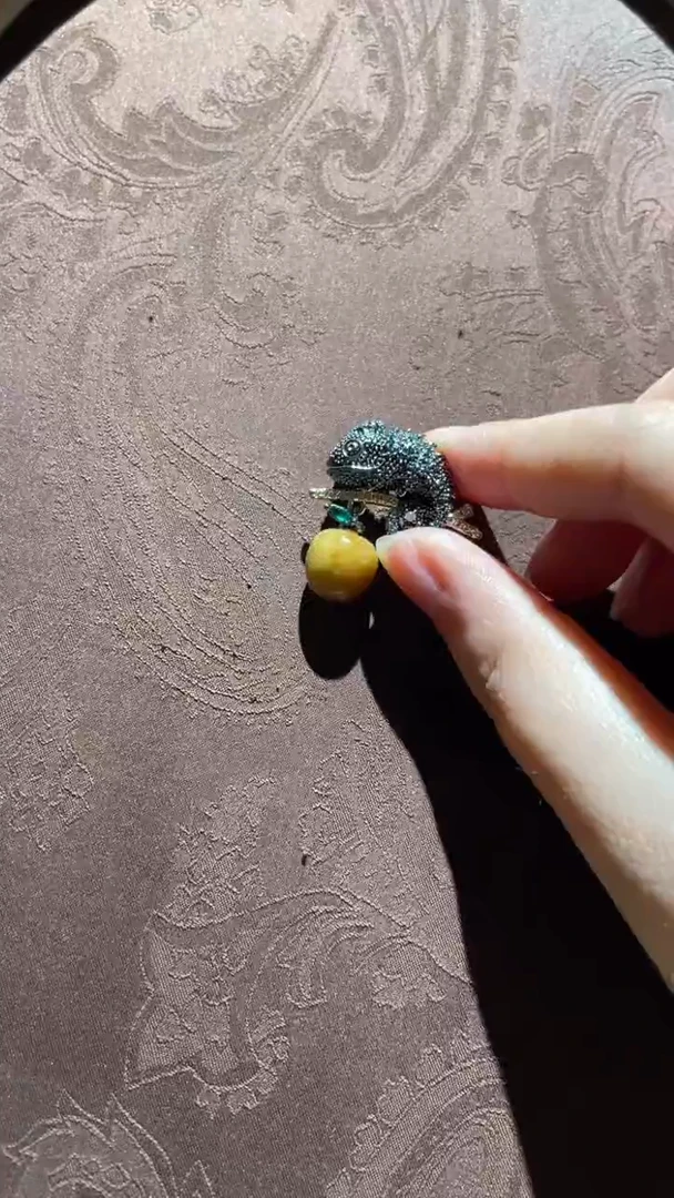 合金挂件翡翠红翡绿翠