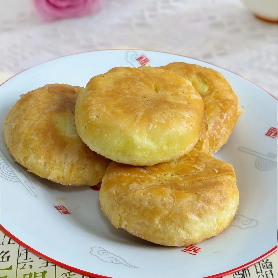 酥皮月饼多口味传统工艺酥脆软糯
