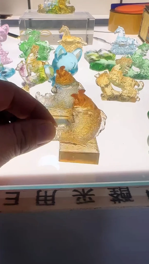 手工艺品琉璃小鱼