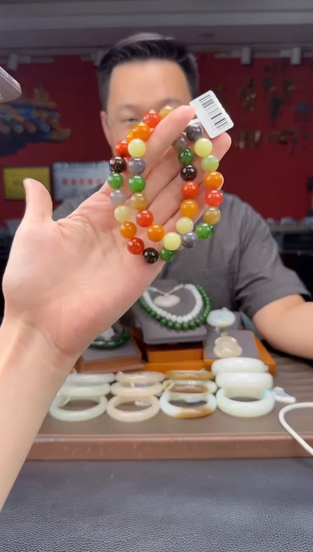 手串未镶嵌和田玉多宝单圈手串多样性发货拍一发一