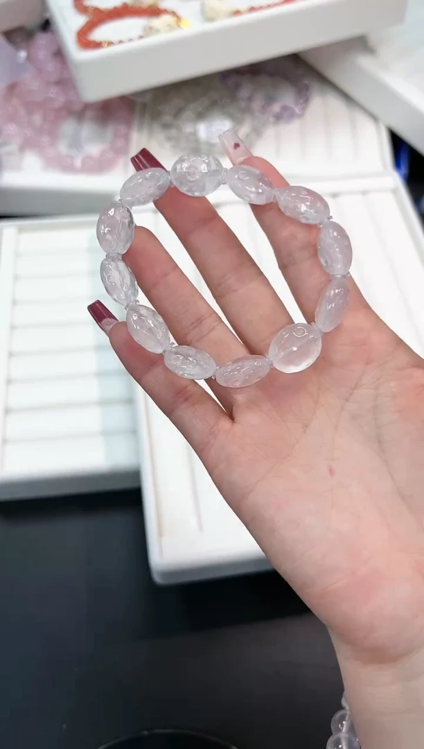 【闪购商品】水晶手串未镶嵌24e多样性发其一/1条默认微瑕