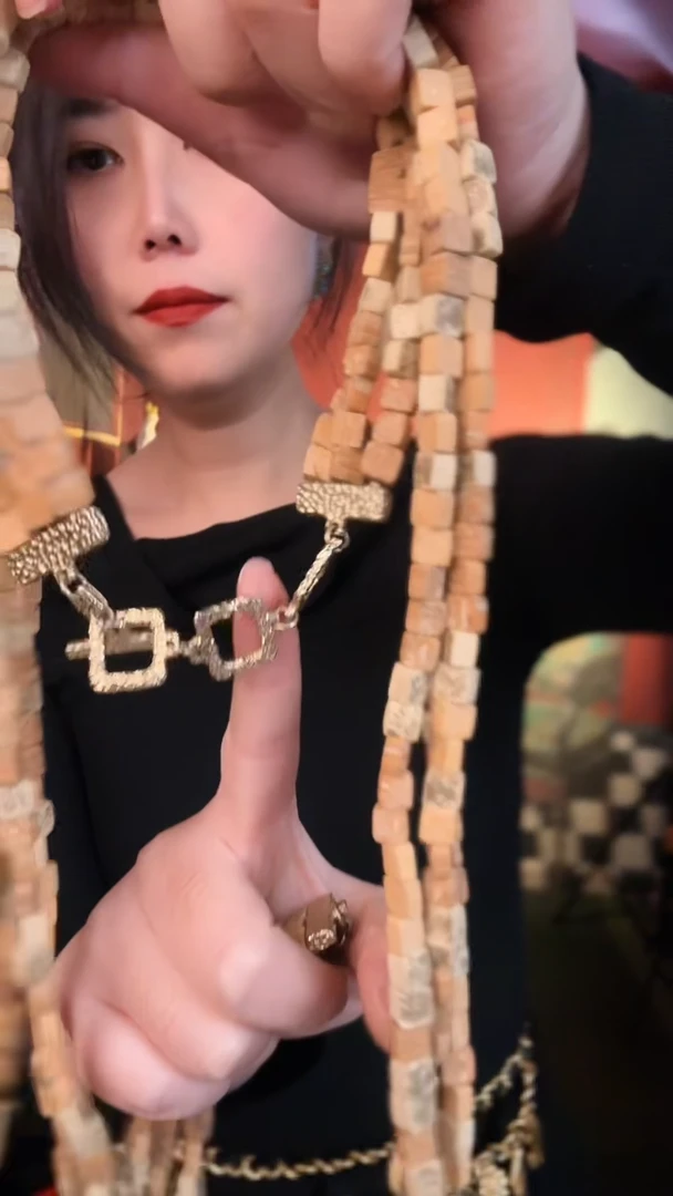 合金无合金孤品不折腾系列米咖色项链手链套装