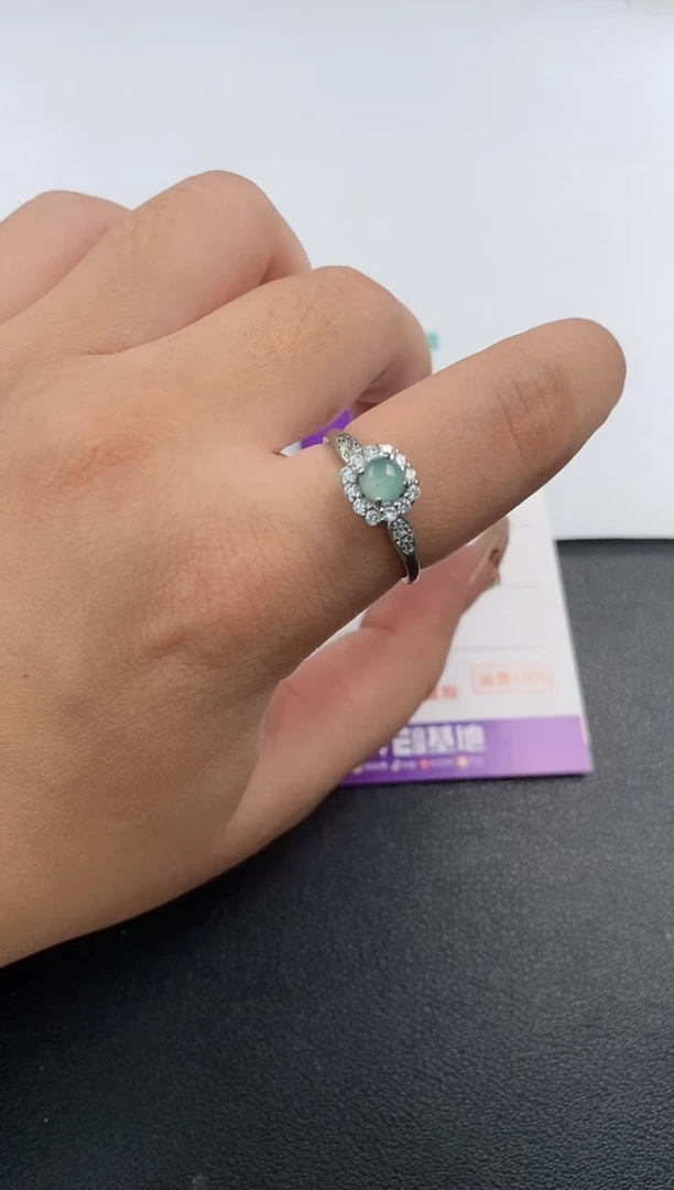 【闪购商品】翡翠戒指未镶嵌天然A货翡翠