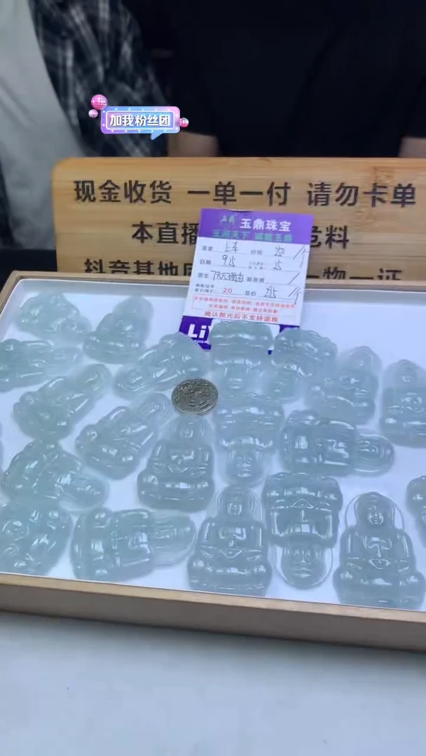 吊坠(不含链)未镶嵌翡翠多样性发其一-F02024289