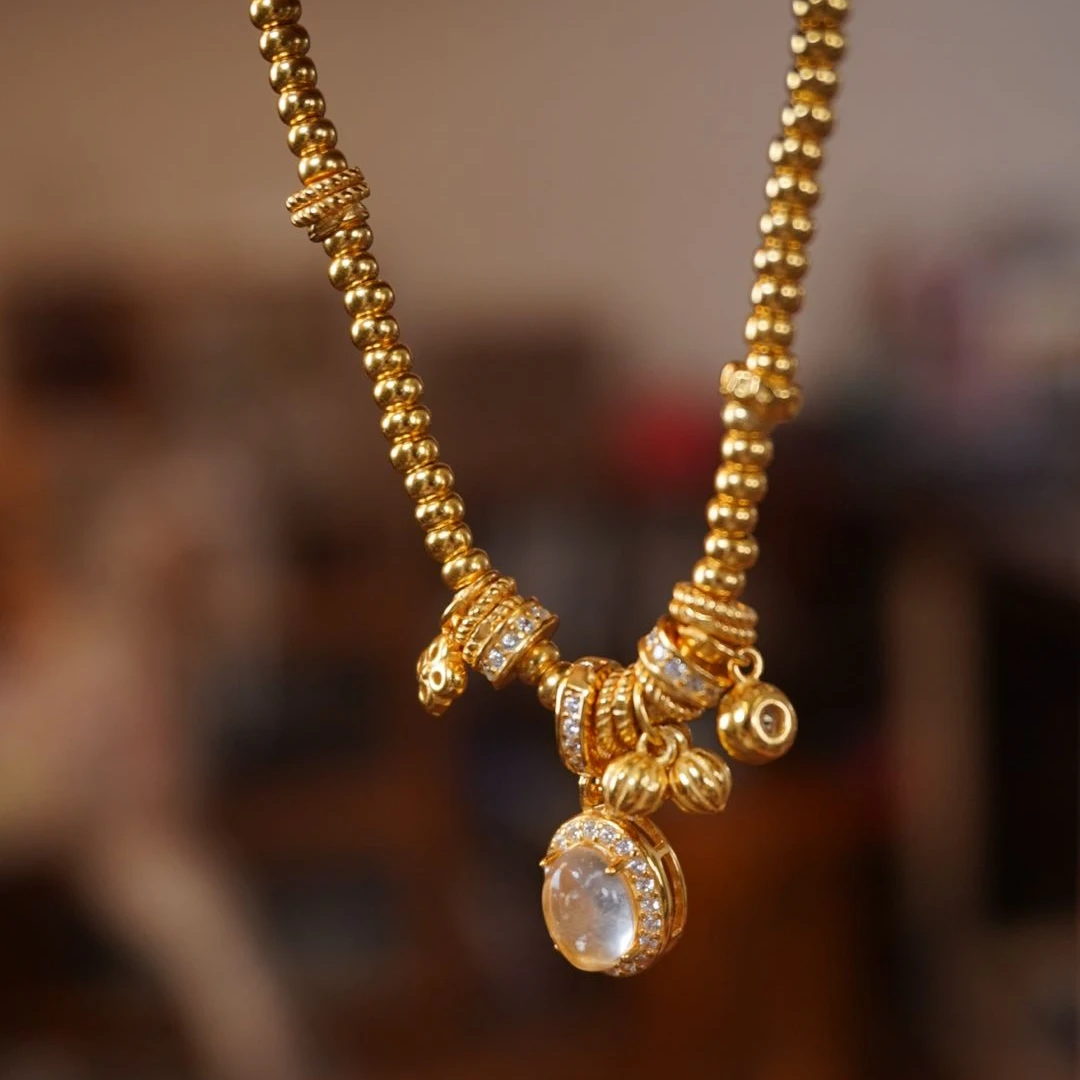 925银合成锆石银制品 【Fiilo菲洛】 925银镀K金镶嵌盘缠手链/78