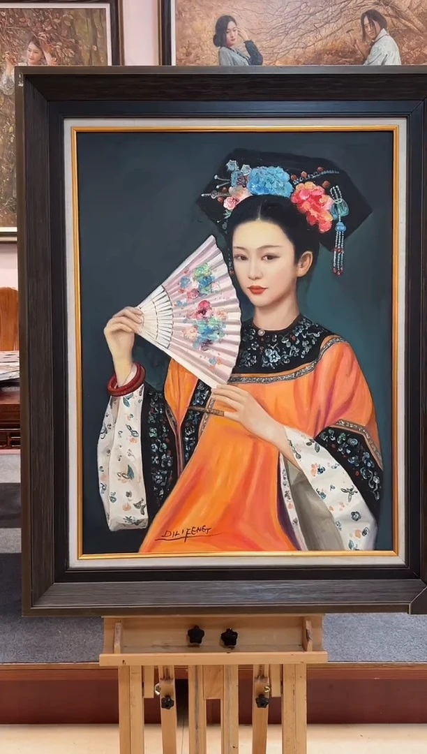 油画油画邸立丰-60X80CM-国画作品