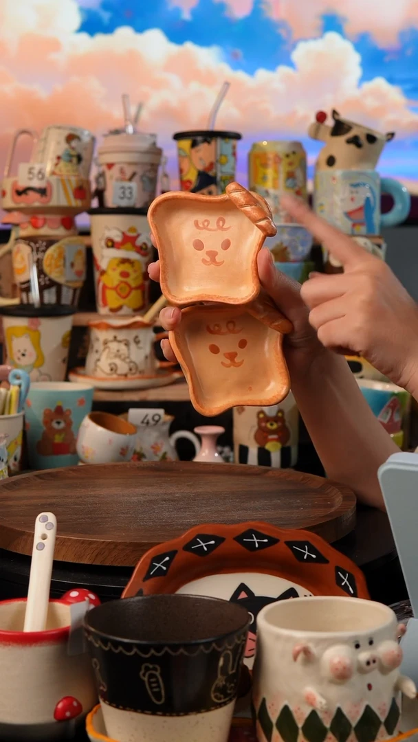 瓷景德镇手工陶瓷一个