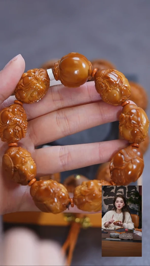 手串/手链橄榄核鱼*爸手串/手链 橄榄核