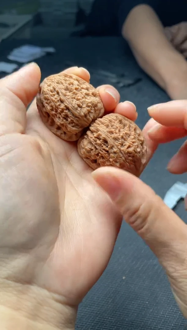 把件文玩核桃w160  南疆石 35尺