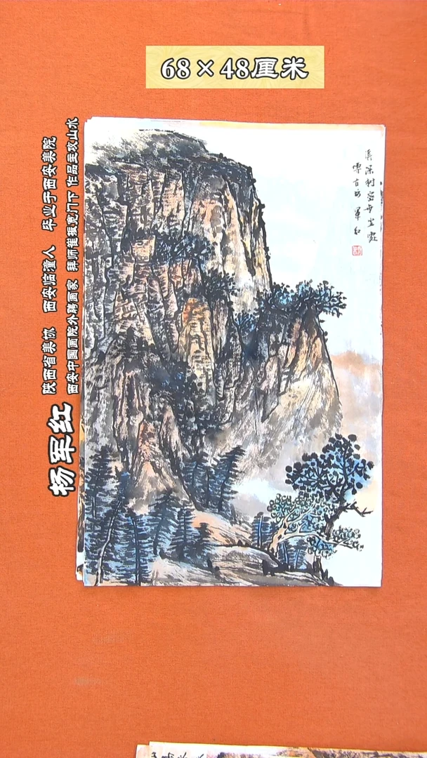 书法98R杨军红老师国画