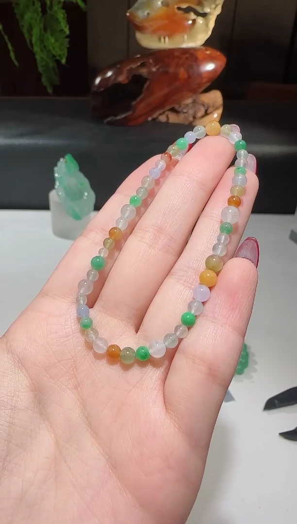 未镶嵌手串翡翠【鑫鑫】