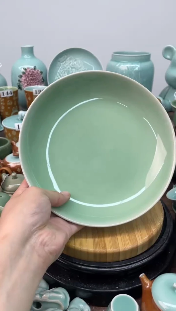 特价福利 微瑕 慧仙青瓷