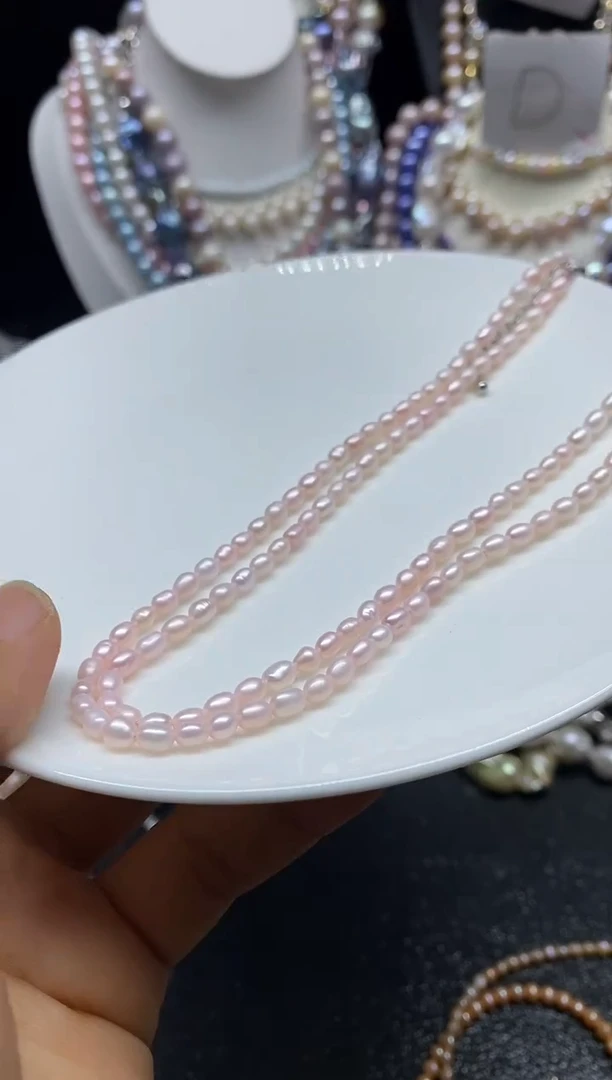 淡水珍珠未镶嵌颈饰多人