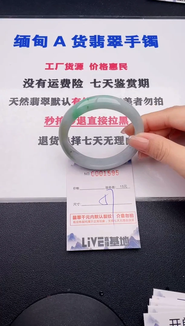未镶嵌手镯翡翠95