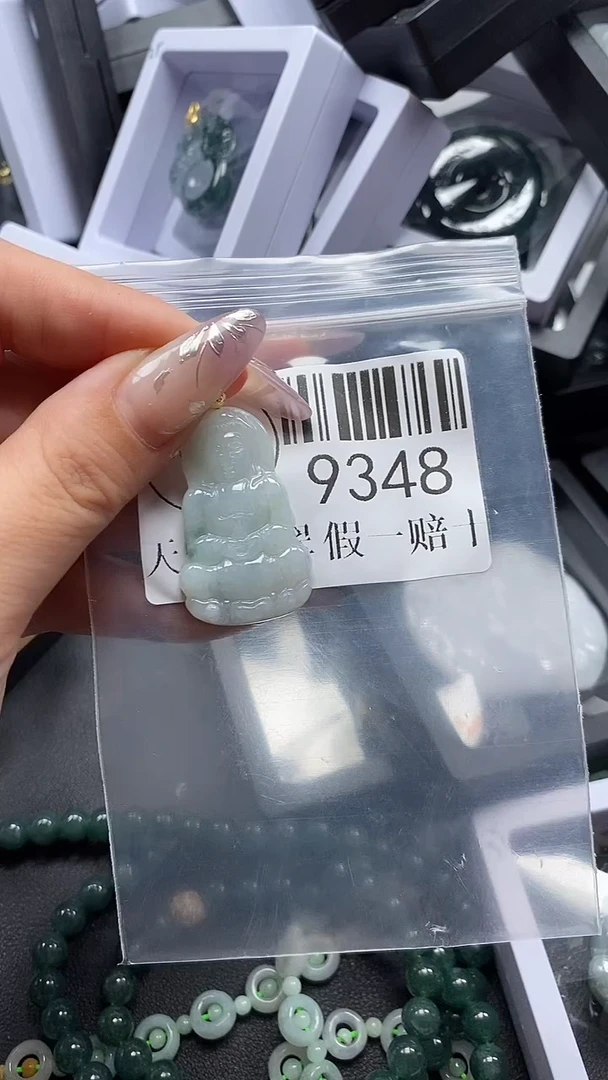 吊坠(不含链)未镶嵌翡翠9348