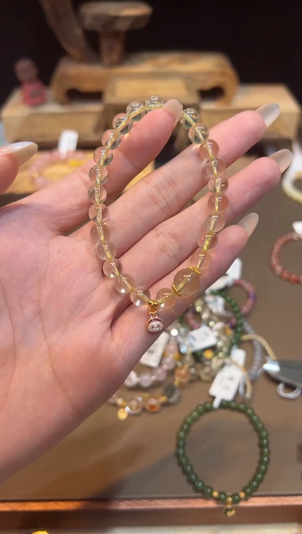 未镶嵌手链水晶手饰@@E6937