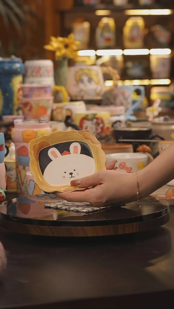 景德镇釉下彩绘设计师款式陶瓷