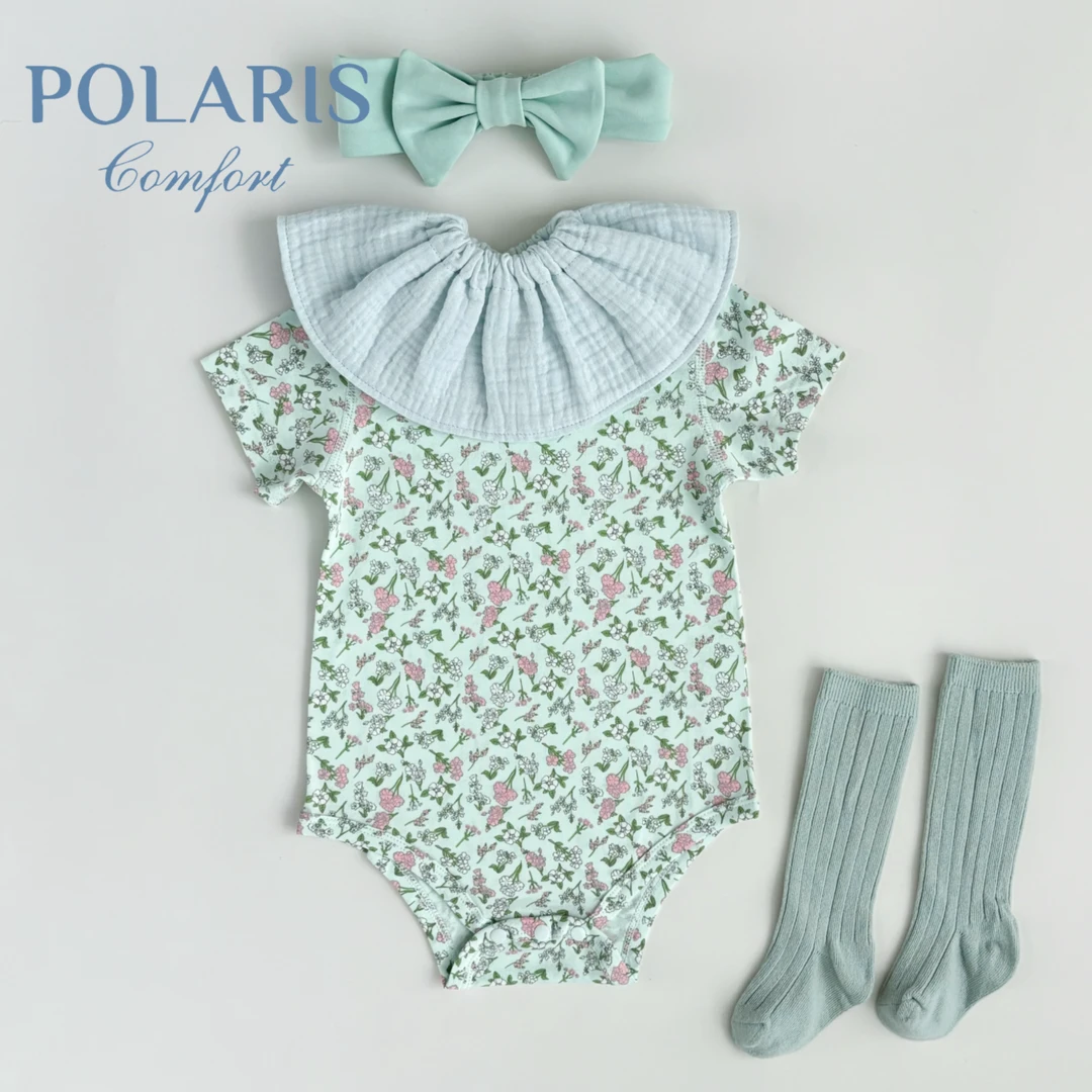 POLARIS | 绿野仙踪 | 夏季宝宝衣服A类无骨缝制婴儿衣服包屁衣