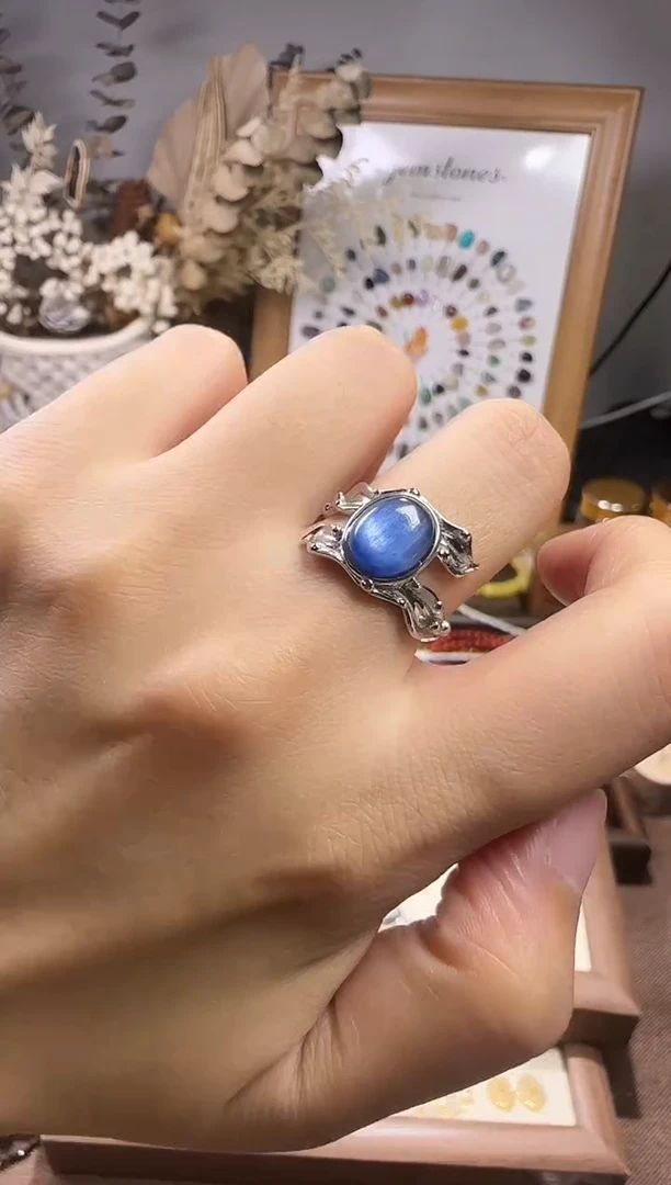 水晶摆件未镶嵌戒指