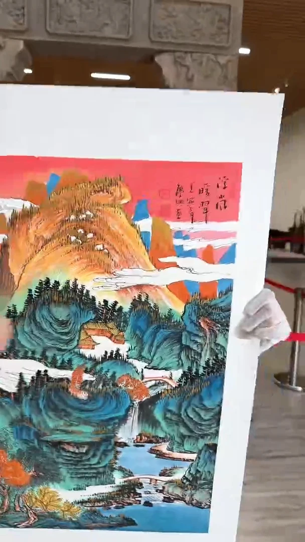 国画6众合艺术馆 李庆兴绘画作品