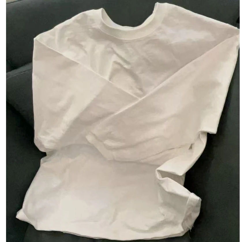 【NO退NO换】韩国东大门2025春款白色净版卫衣