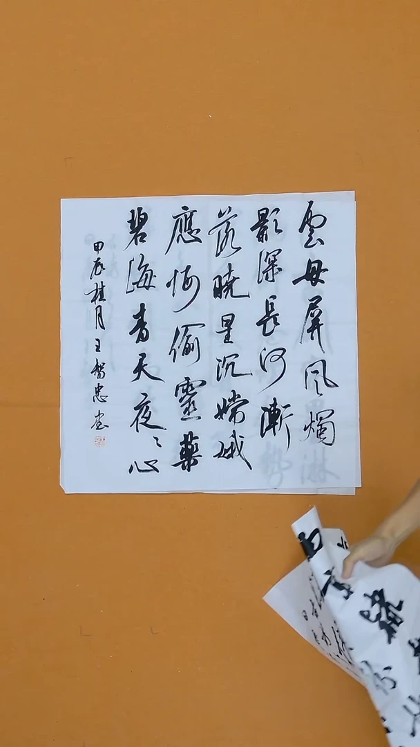 书法王智忠68*68 山西吕梁  十三届