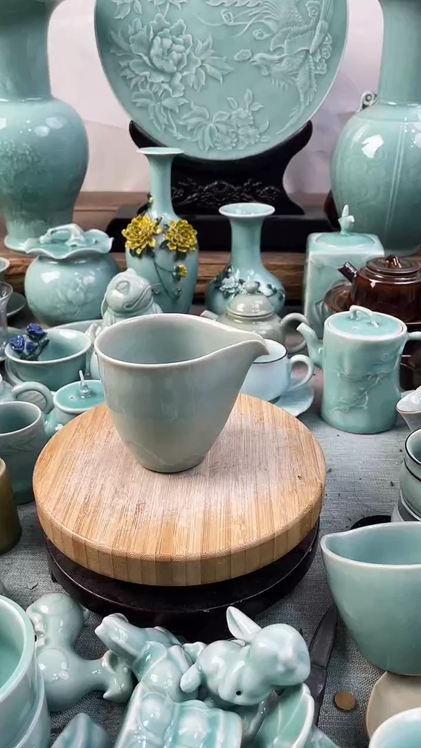 【闪购商品】 特价福利 微瑕 慧仙青瓷