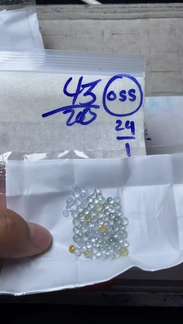 【闪购商品】定制翡翠未镶嵌缅甸翡翠天然A货055