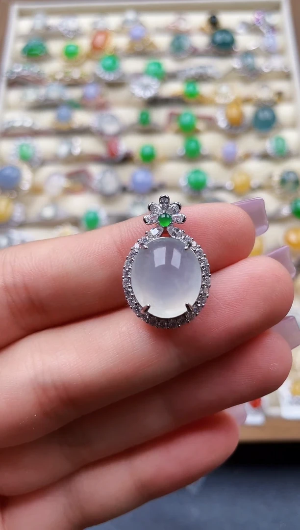 银S925镶嵌戒指翡翠恒****姐1