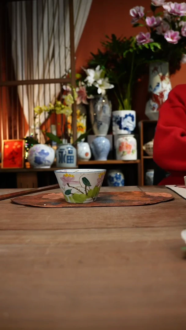 现代高温釉下彩手绘陶瓷餐具