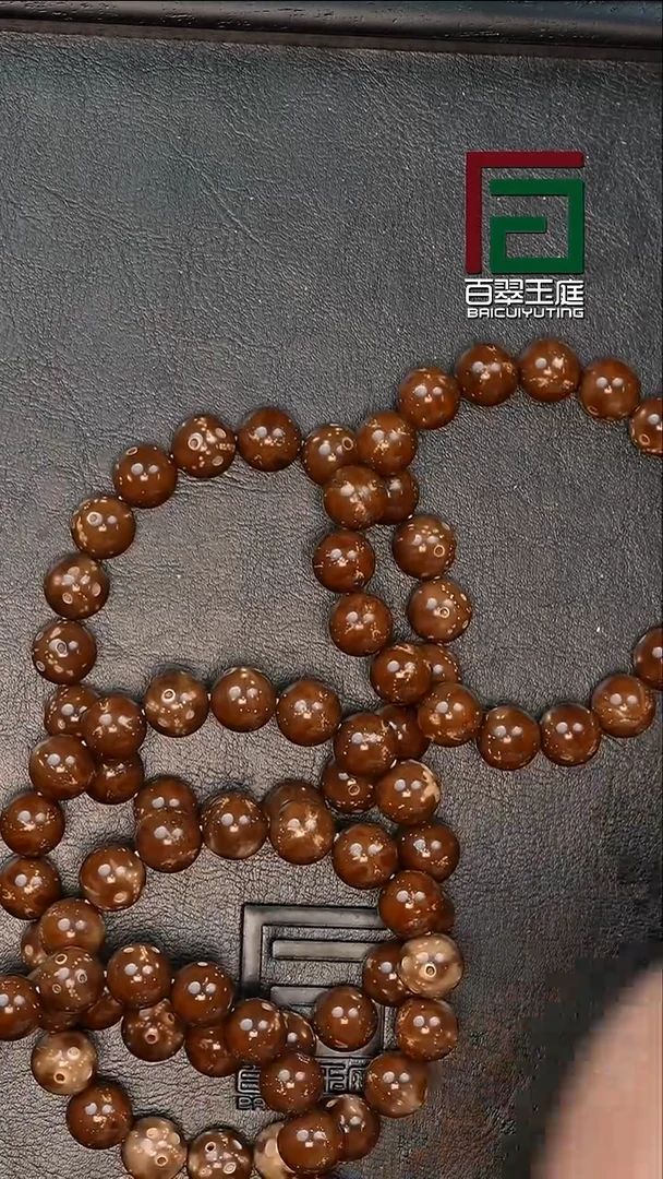 手串紫金鼠5344半实心熊猫正圆光珠卡12+尺寸