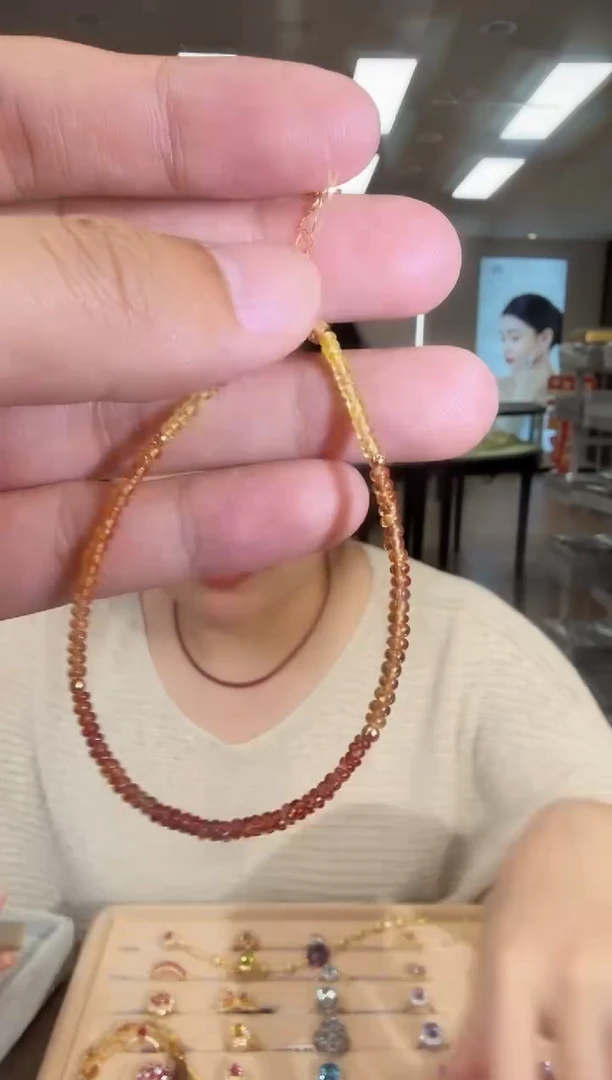 手链蓝宝石银S925镶嵌03