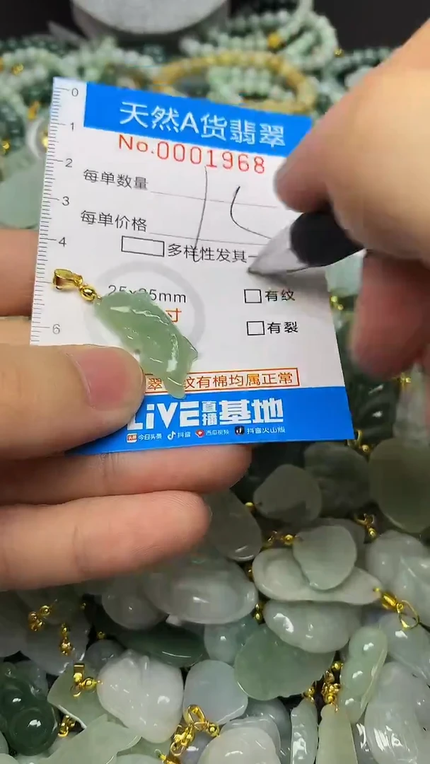 颈饰未镶嵌翡翠未镶嵌天然A货翡翠