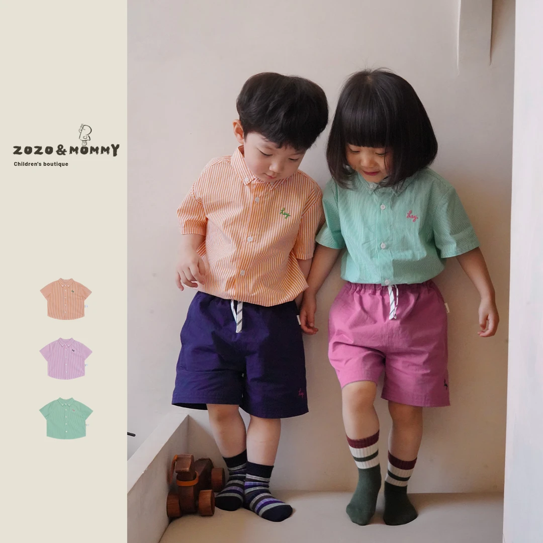 【福利款】【威尔士条纹】夏日元气条纹衬衫