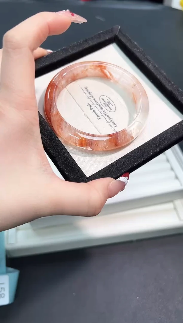 【闪购商品】水晶手镯未镶嵌58I多样性发其一/1条默认微瑕62