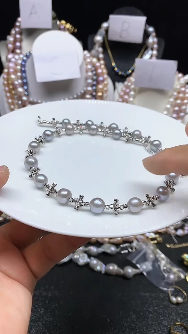 【闪购商品】淡水珍珠颈饰未镶嵌多人