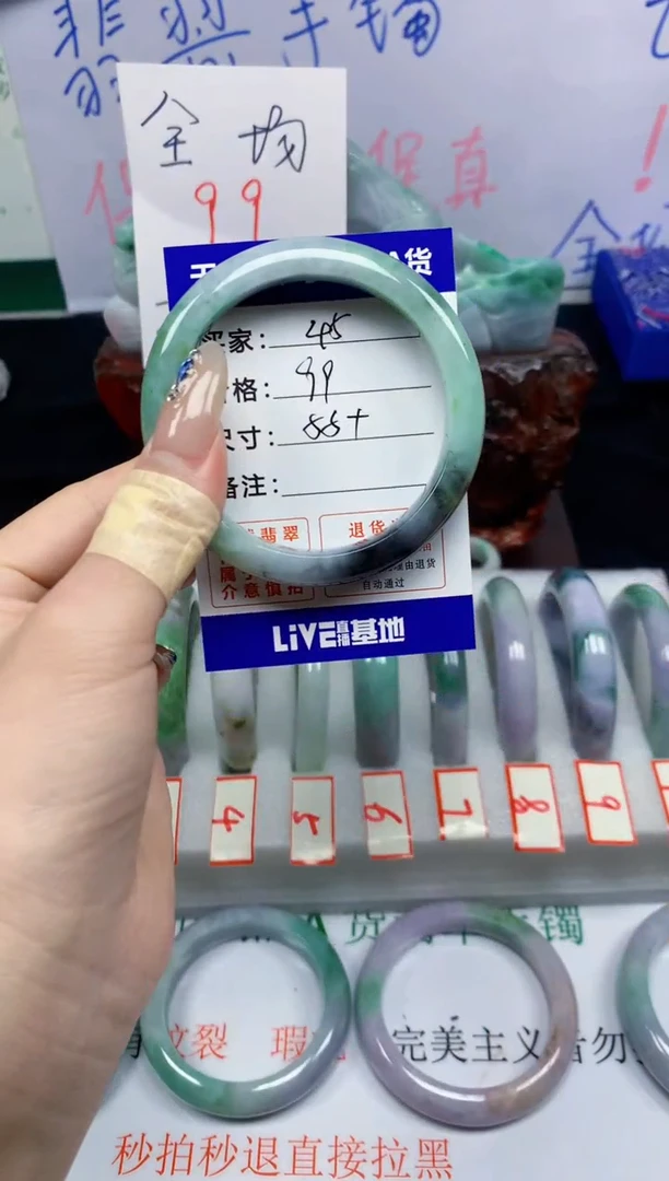 未镶嵌手镯翡翠45