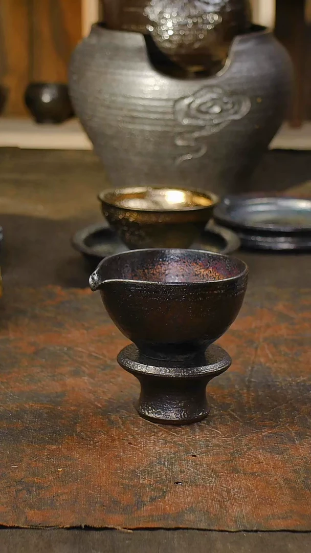 【闪购商品】明静砂器纯手作-----公道杯1200