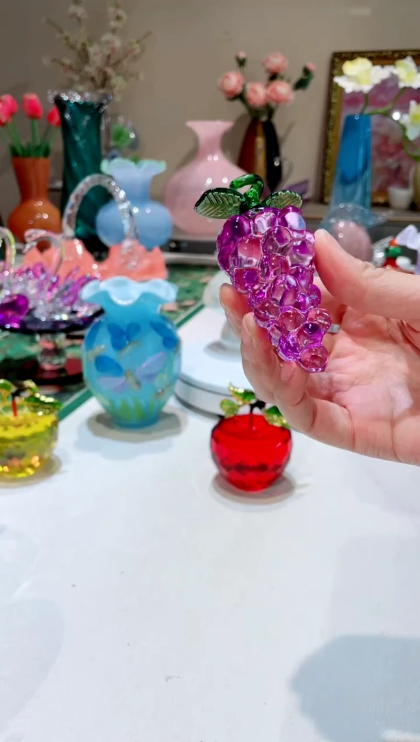 【闪购商品】琉璃手工艺品小葡萄串