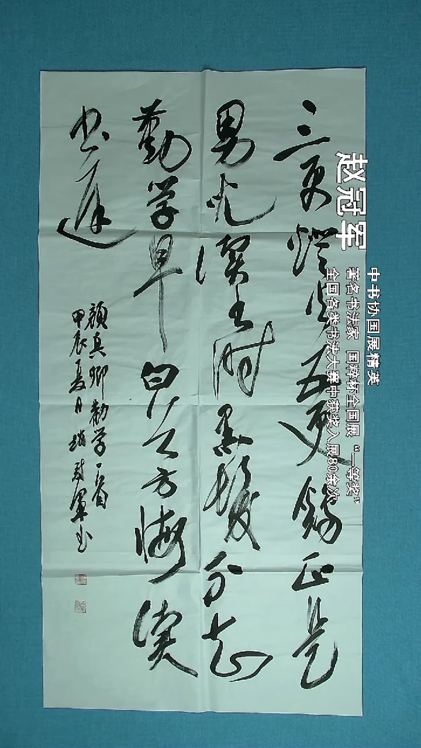 【闪购商品】书法095 上海冠军中书协138*69