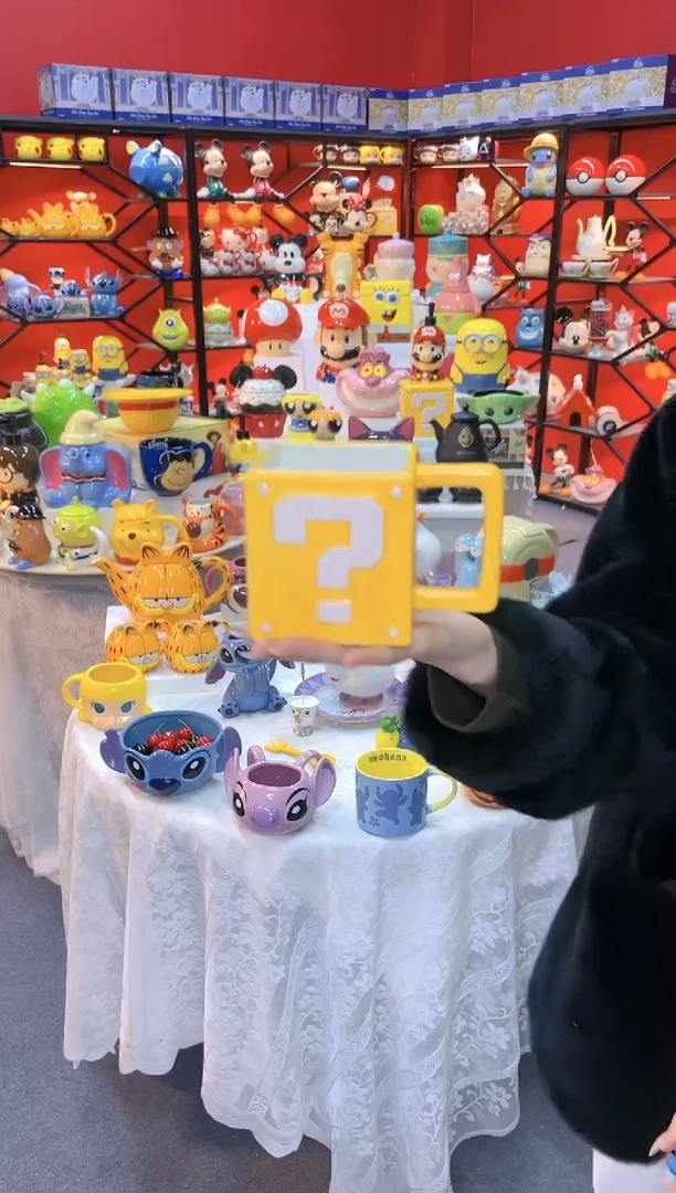 【闪购商品】1@@家用水杯陶瓷杯子