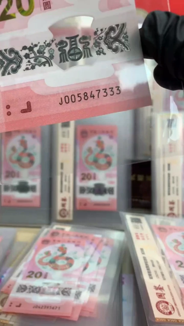 【闪购商品】塑料蛇钞 真钞【单张】7333